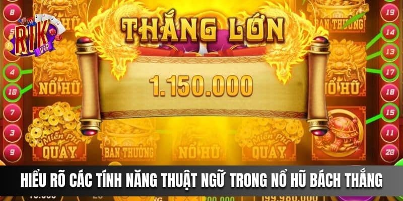 Hiểu rõ các tính năng thuật ngữ trong Nổ Hũ Bách Thắng