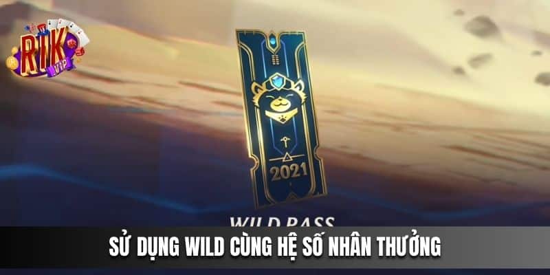 Sử dụng Wild cùng hệ số nhân thưởng